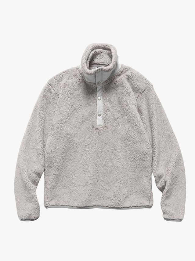 Image may contain Clothing Fleece Knitwear Sweater Sweatshirt Hood and Hoodie
